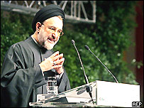 محمد خاتمی در کنفرانس گفتگوی اسلام با غير مسلمانان در وين