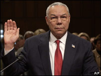 Colin Powell, secretário de Estado americano