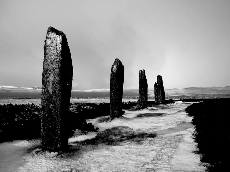 Brodgar in the snow