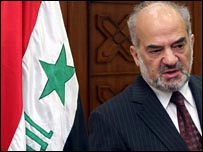 Irácký premiér Ibrahím Džaafarí