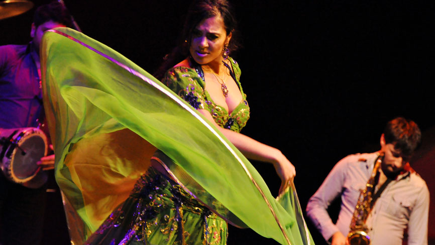 The Legendary Gypsy Queens and Kings live at Glasgow Royal Concert Hall. Photo by Julie Broadfoot
