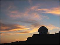 Telescópio em La Palma, nas Ilhas Canárias