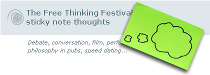 Free Thinking sticky notes