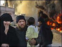 Пожежа у смузі Ґаза