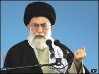 O aiatolá Ali Khamenei