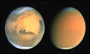 Nejlépe pozorovatelný má být Mars na jižní polokouli