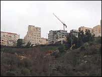 خانه سازی در يک شهرک يهودی نشين