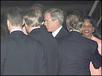 जॉर्ज बुश और कोंडोलीज़ा राइस