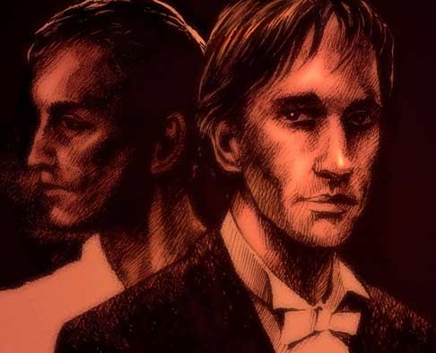 Marcian and Szandor - art by Daryl Joyce