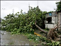 O furacão Dean causou mortes no Caribe, mas, aparentemente, não hove vítimas no México