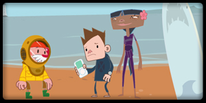 Surfing in the North Sea