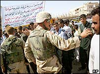 Soldados americanos no Iraque