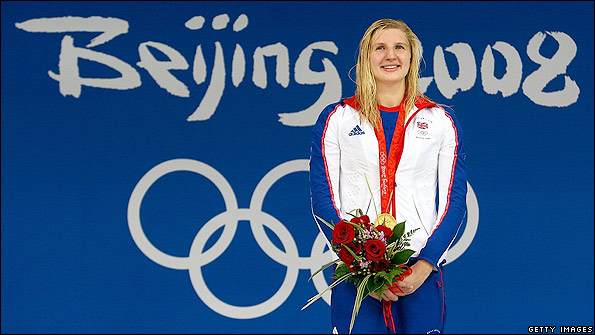 Rebecca Adlington wins gold in Beijing