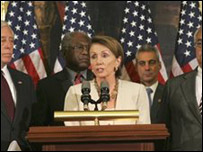 Chủ tịch Hạ viện Nancy Pelosi