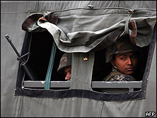 Militares hondureños