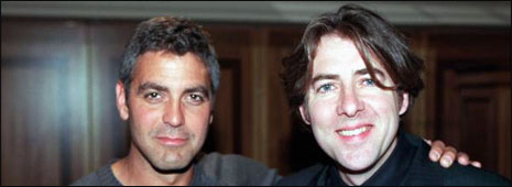 George Clooney and Jonathan Ross