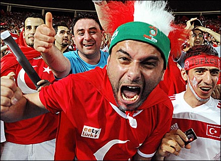 Turkey fans have given us so much pleasure