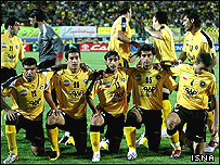 بازیکنان تیم فوتبال سپاهان اصفهان