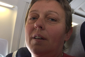 Denise enrolled on a special course in a bid to conquer her fear of flying.