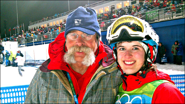 Ellie Koyander with Pat Deneen