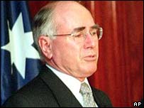 Australský premiér John Howard