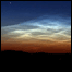 Nuvens Noctilucentes Photo: Nasa