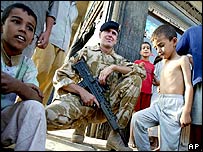 Vojáci v Basře