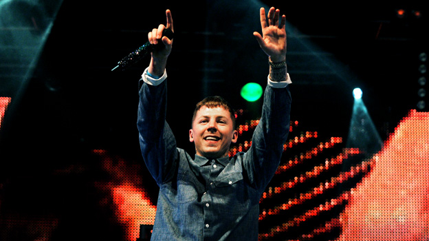 Professor Green at Big Weekend 2011