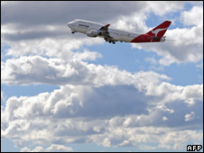 Australia's national airline Qantas carries many MPs for free