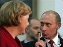 Меркель та Путін