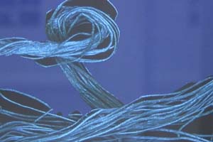 Hampshire based artist Seran Kubisa makes big art from the tiniest of historic samples. 