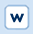 w