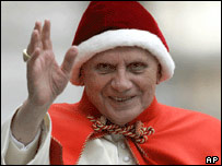 Bento 16 no Natal passado