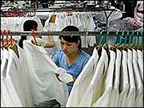 Fábrica têxtil chinesa