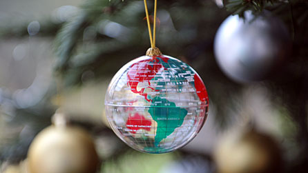 Photograph of a bauble