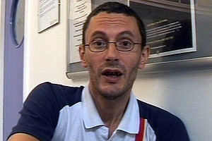 Richard spent four years living on the streets in London. He's now got a room in a homeless hostel.