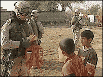 Irak'ta Amerikan askerleri 