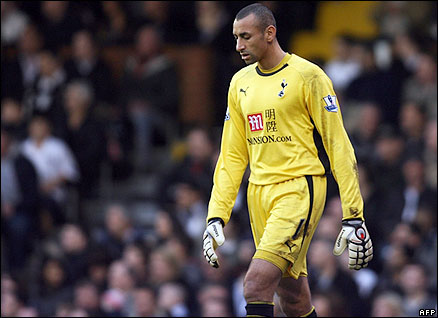 Tottenham's Heurelho Gomes