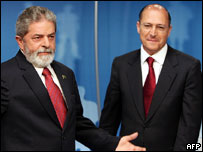 Lula e Alckmin