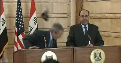 नूर मलिकी और जॉर्ज बुश