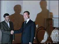 مدودف و احمدی نژاد