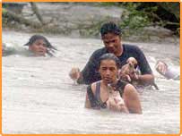 کترینا نے لاکھوں لوگوں کو بےگھر کردیا