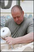 Stonemason Paul Deamer