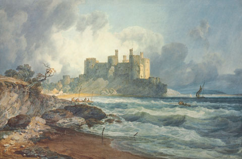 Conway Castle, North Wales by JMW Turner. Image: Christie's Images Ltd. 2010