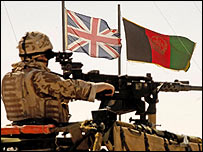 अफ़ग़ानिस्तान में ब्रितानी सैनिक