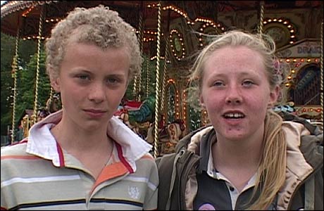 Raif and Charlotte at the 2009 Suffolk Show