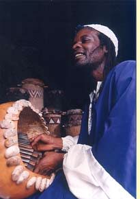 Chartwell Dutiro and his mbira