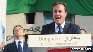 Nicolas Sarkozy, David Cameron