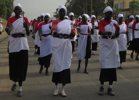 They sing Hallelujah