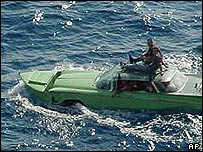 Buick ano 1959 foi preso pela Guarda Costeira americana